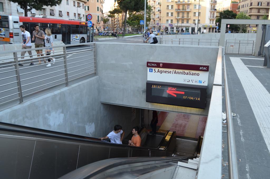 Al171 Tourist Rental Close Metro B1 - Sant'Agnese Annibaliano Roma Dış mekan fotoğraf